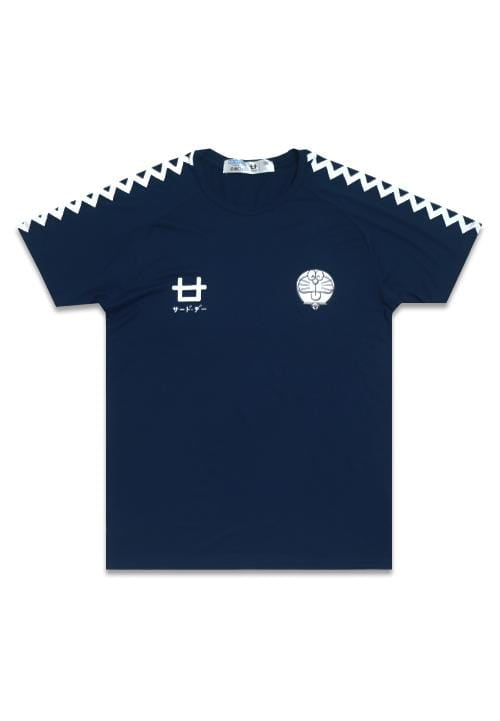 Third Day MTD57D dora zigzag white T-shirt Navy