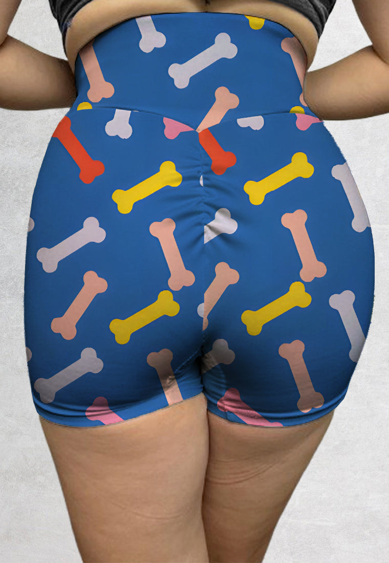 LB107 Legging Booty Shorts Motif 