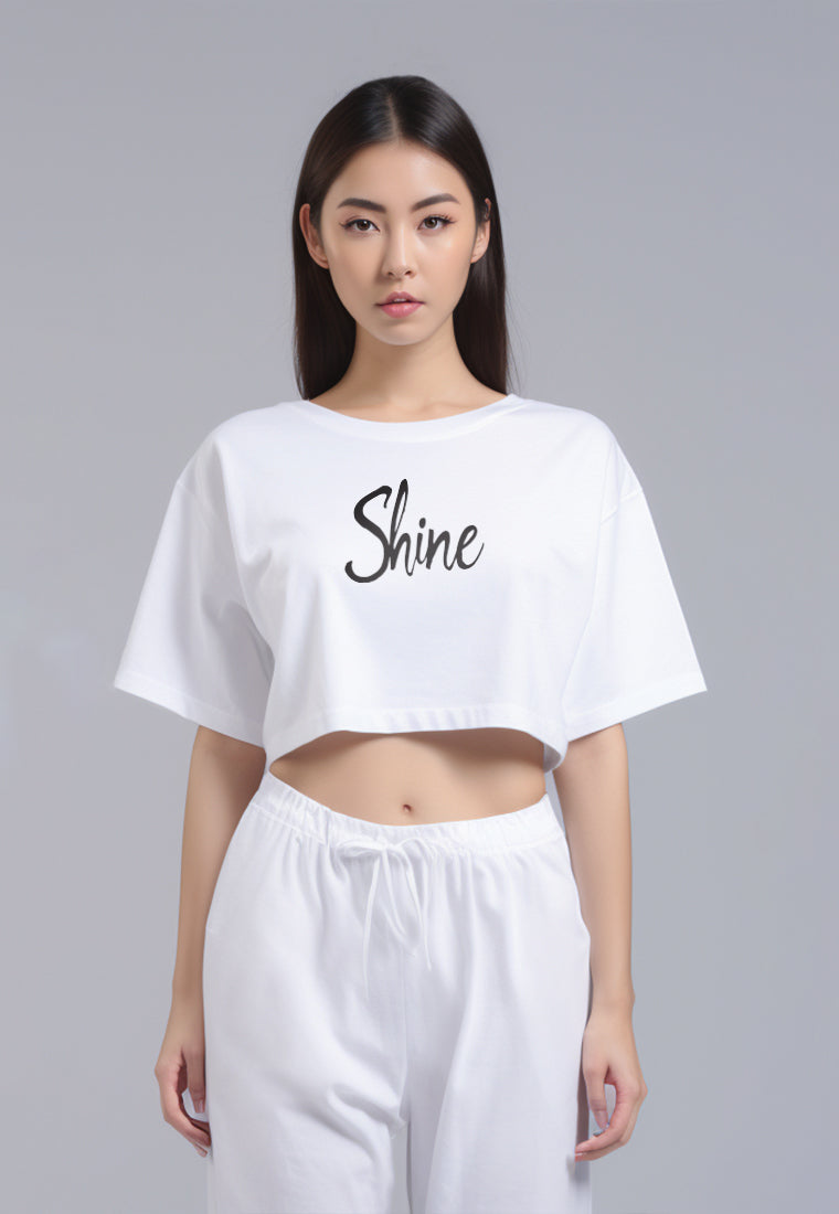 LTG74 kaos crop oversize 