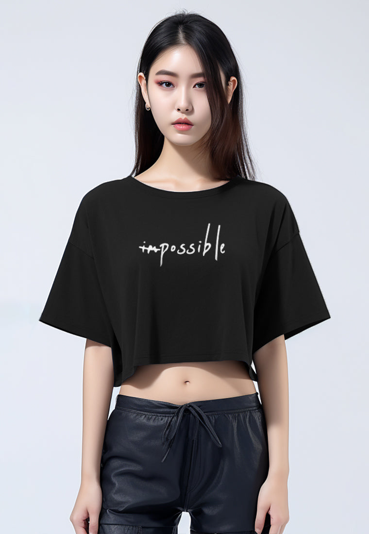 LTH03 Crop Top OLC Wanita 