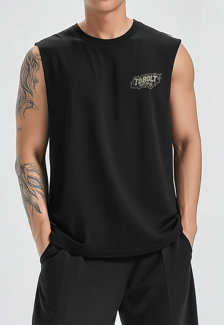 MSA93 Kaos Lari Kalcer Sleeveless Cloud Cotton 24s 