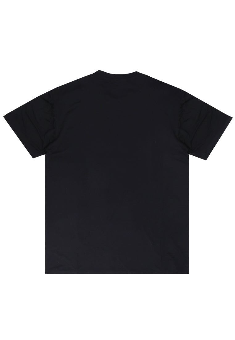 NTD92 Kaos Gym Stretch Nade "keep moving forward" hitam