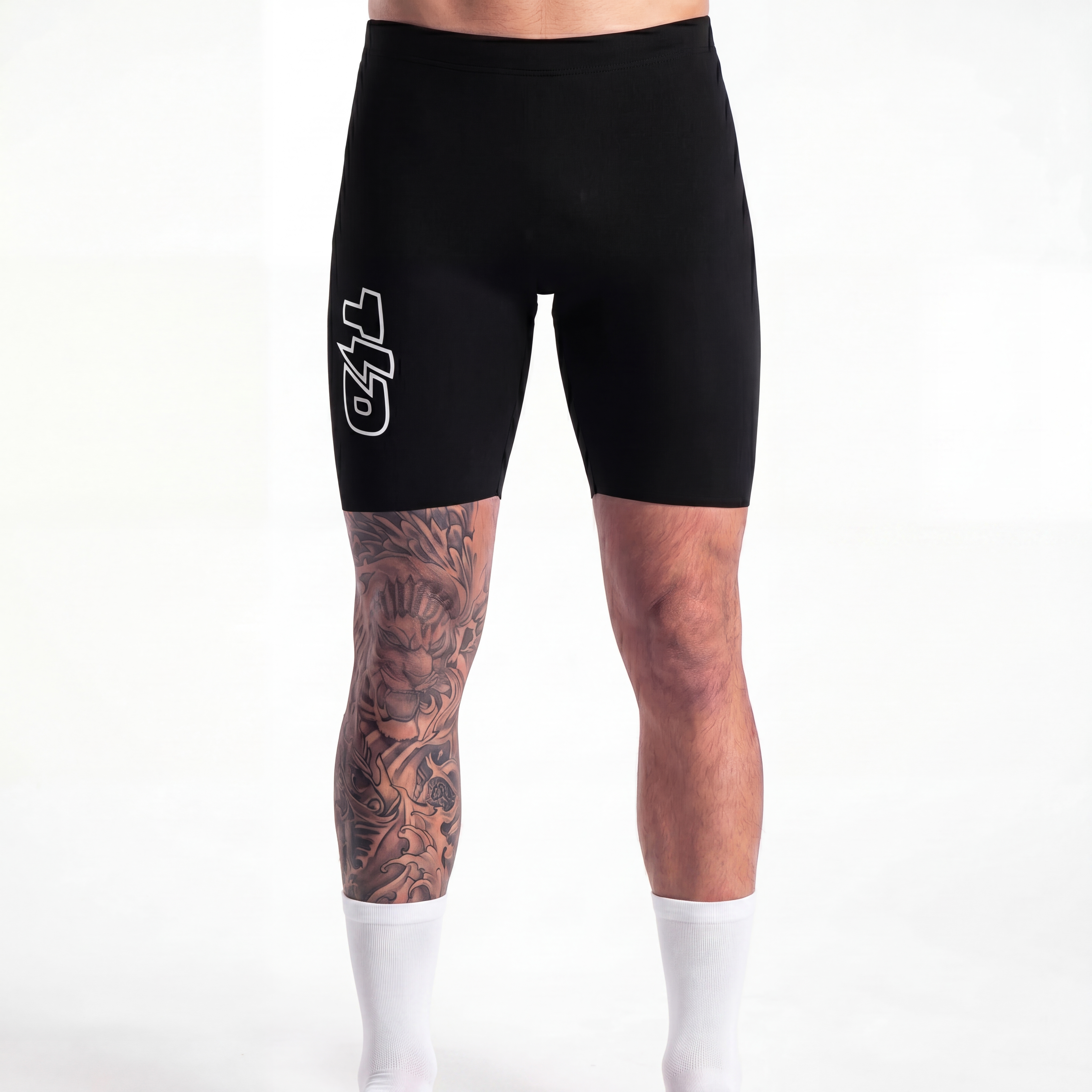 TDACTIVE Celana Compression Legging Lari Running Pria kantong belakang Tebal - TDBOLT - hitam MB124
