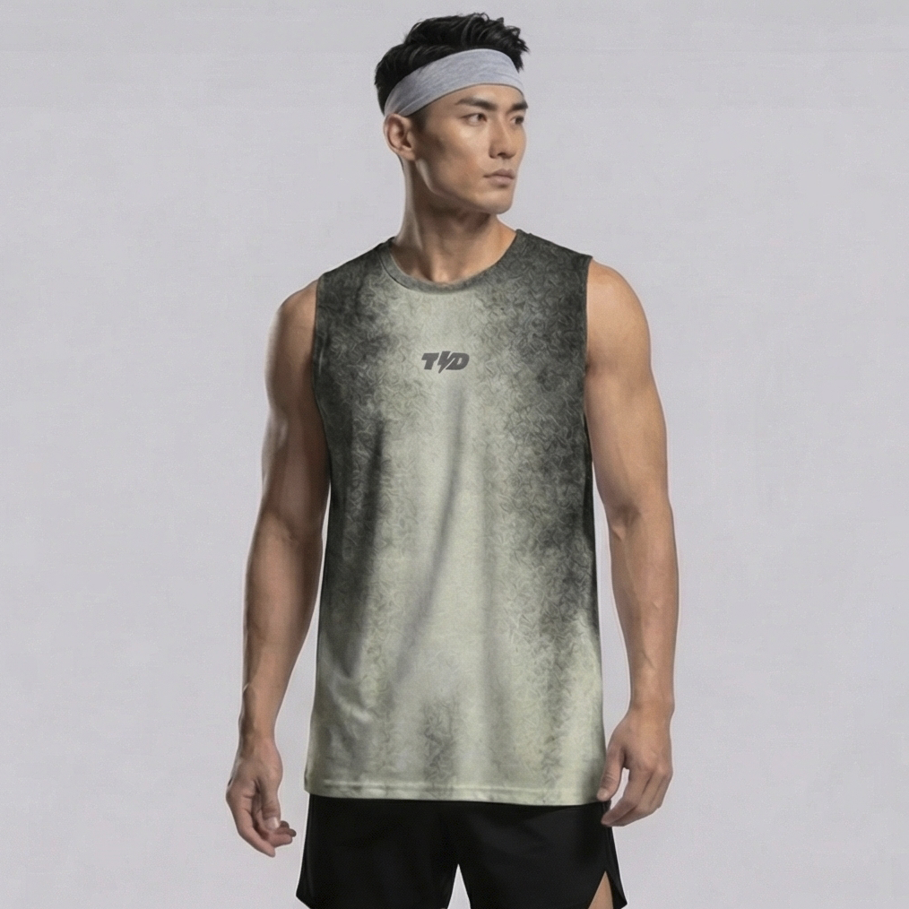 TDACTIVE Singlet Kutung Lari Running | Ringan Cepat Kering | Ash Series | Green MSB52