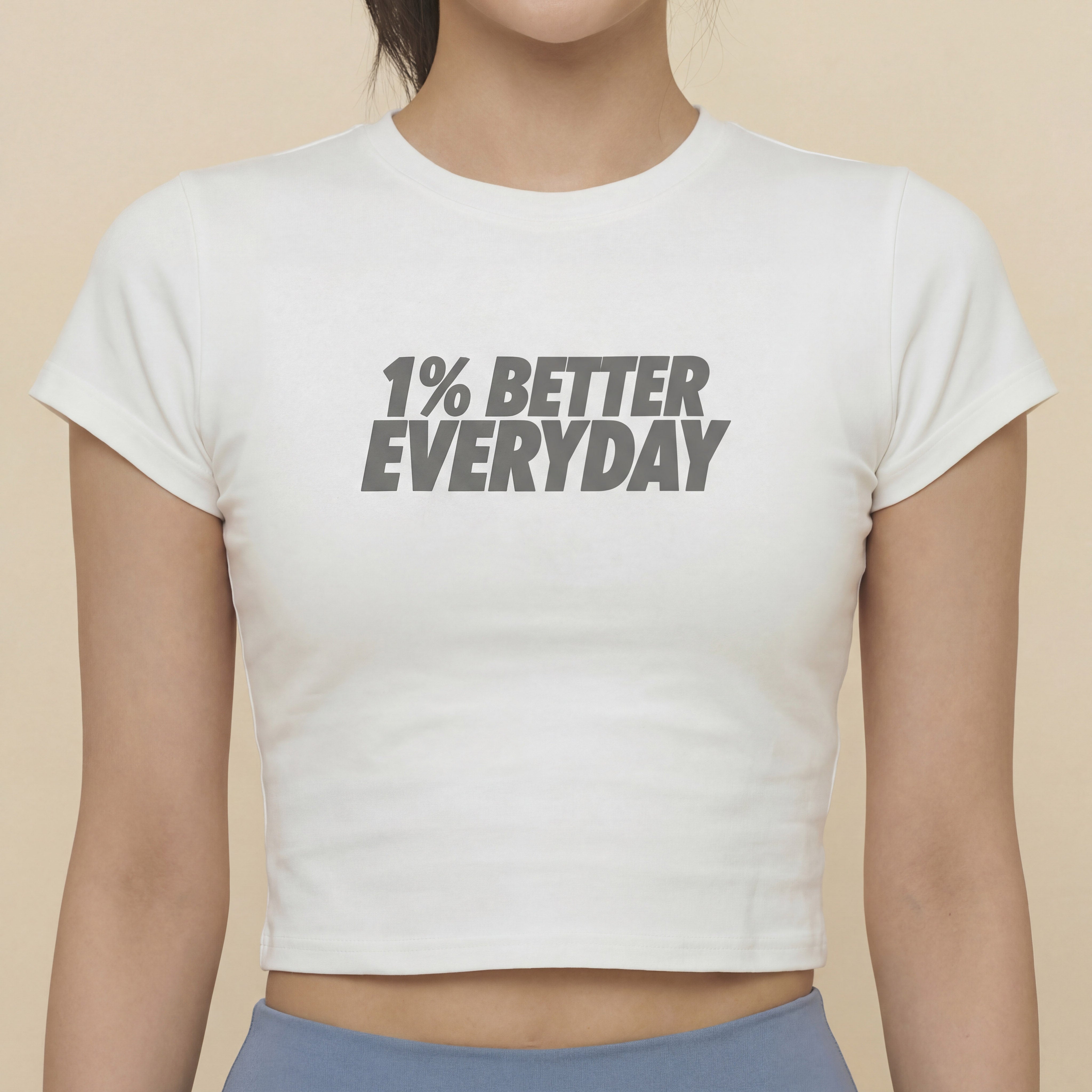 THIRDDAY Kaos Gym Wanita Crop Top RCP instacool 