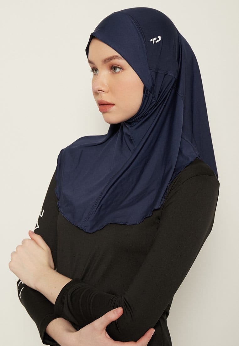 Td Active LH053 kerudung masker zeta navy