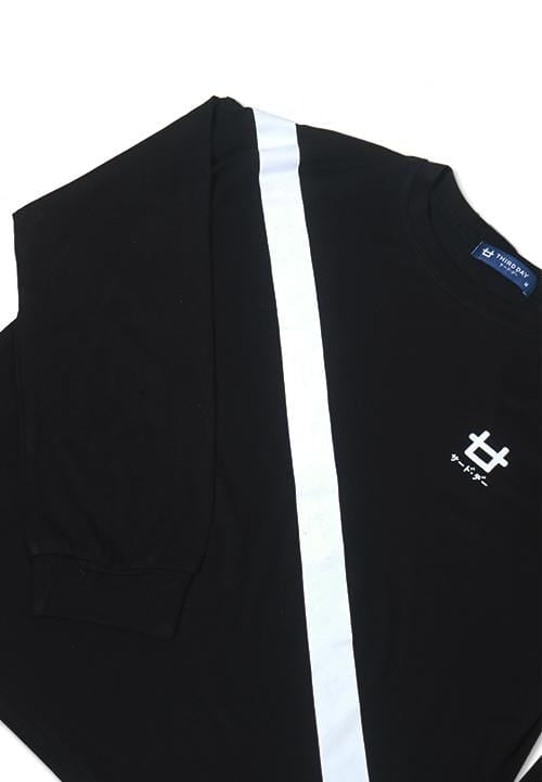Third Day LTC70 Lv Diagline Logo Hitam Kaos Hijab Ladies