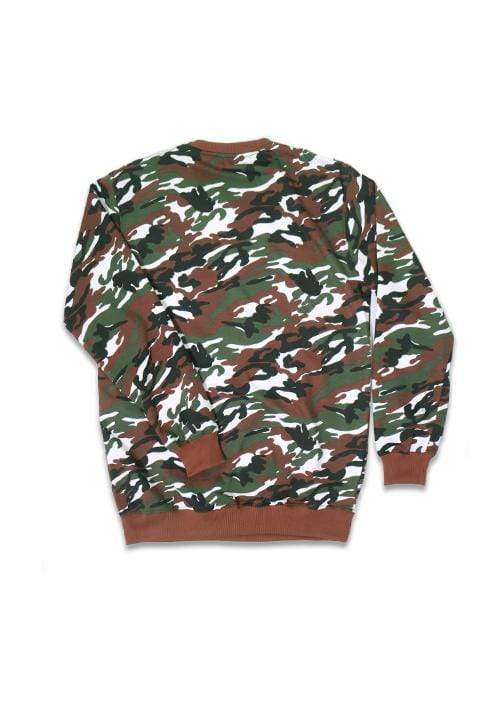 Third Day MO146F sweater INV katakana  camo gr-wh