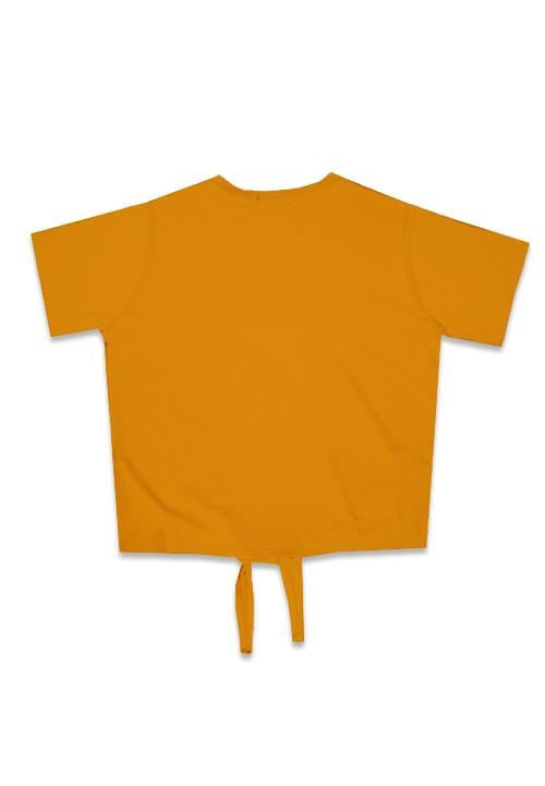 Third Day LTC32 ck 03 logo kuning mustard t shirt lucu crop knot
