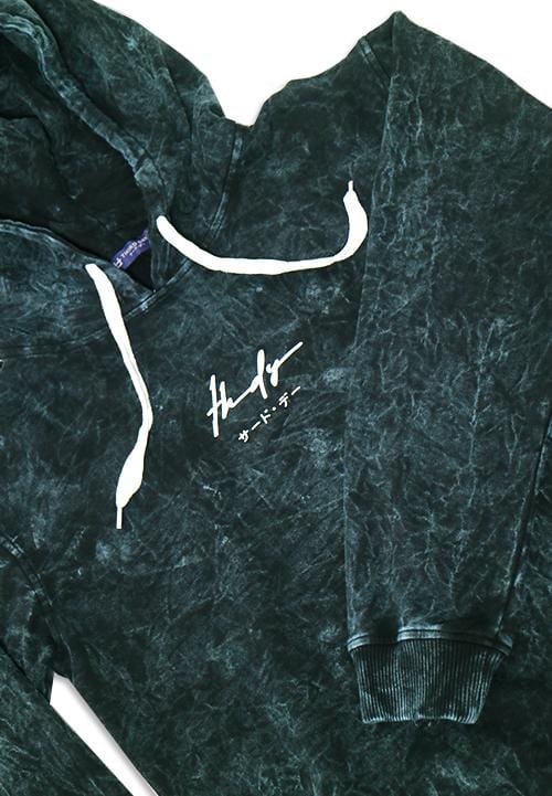 Third Day MO159 wash hoodies casual thdysign navy