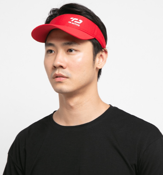 Td Active AS004 Topi Visor Merah