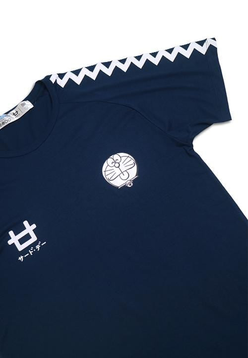 Third Day MTD57D dora zigzag white T-shirt Navy