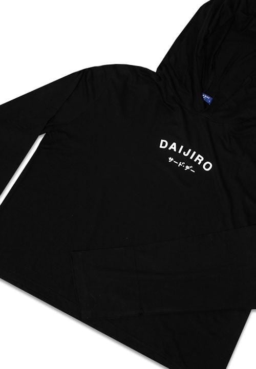 LTB66 crophood daijiro blk Hitam