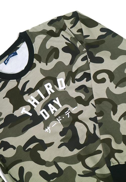 Third Day MO143F sweater TD Simple camo br-gr