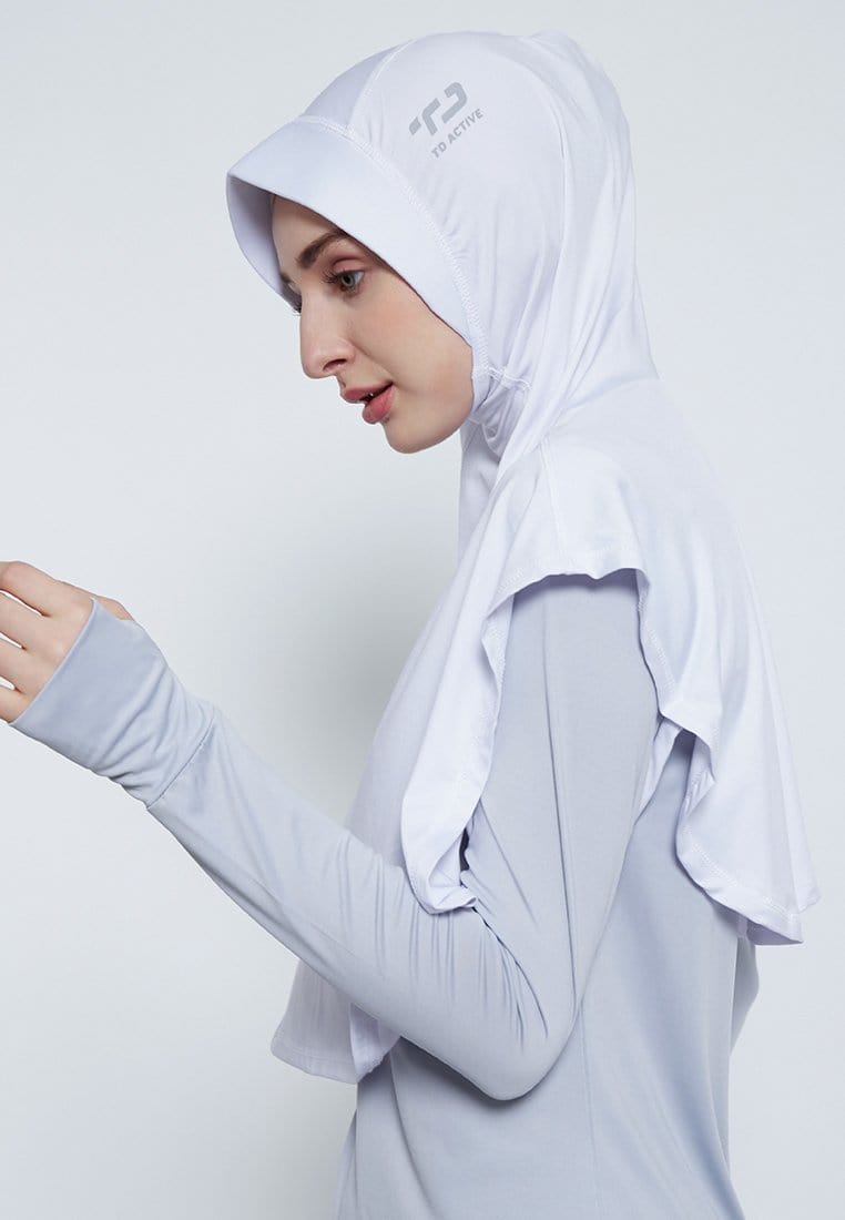 Td Active LH062 Sport Hijab Tetta Putih