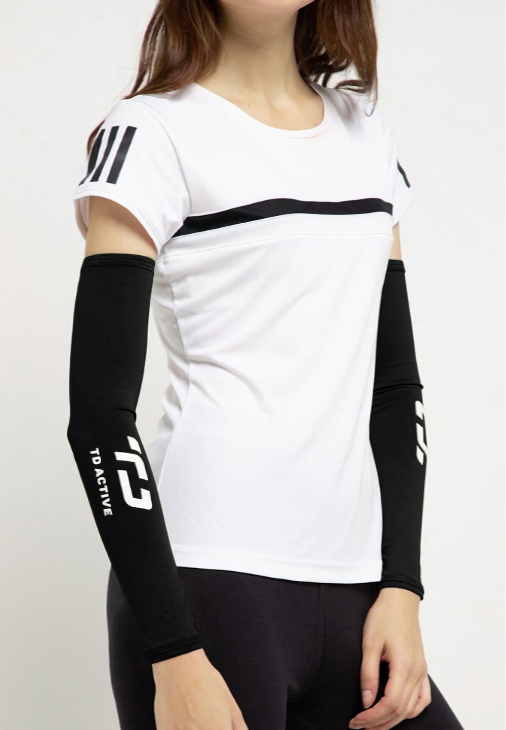 Td Active Manset Tangan Olahraga Sepeda Hitam LSA16