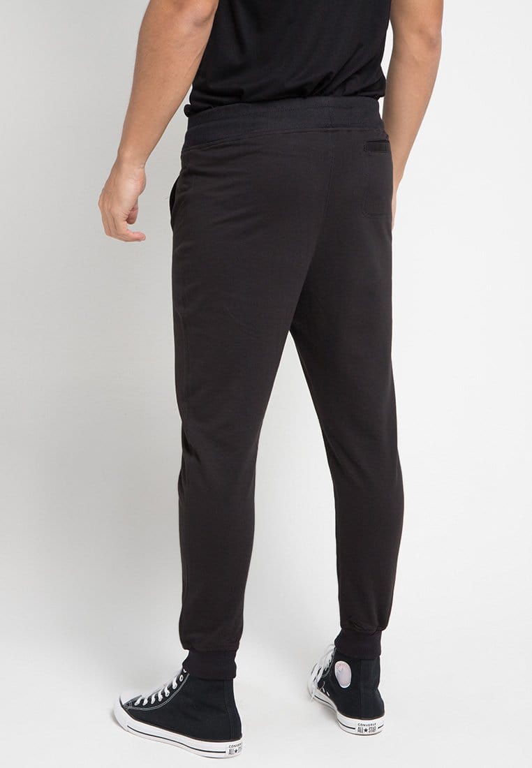 Third Day MB044F Long Jogger Logo icon bk Hitam