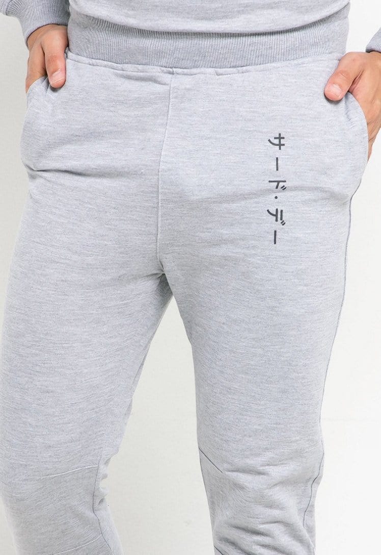 Third Day MB067 Long jogger katakana ver grey m71