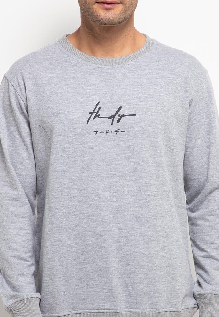 Third Day MOA13 Sweater thdy sign Pria Distro Korea Jepang abu misty