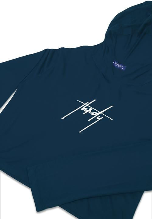 LTB39F l-s crop thdy sign nv Navy