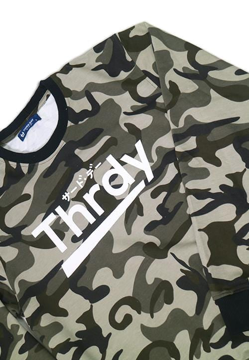 Third Day MO148F sweater THRDY camo br-gr