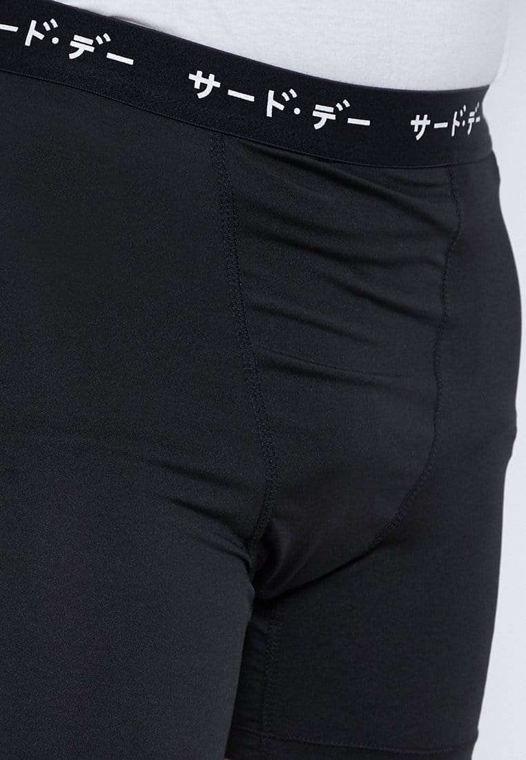 Third Day MB078 Boxer Katakana Celana Pendek Shorts Waist Hitam