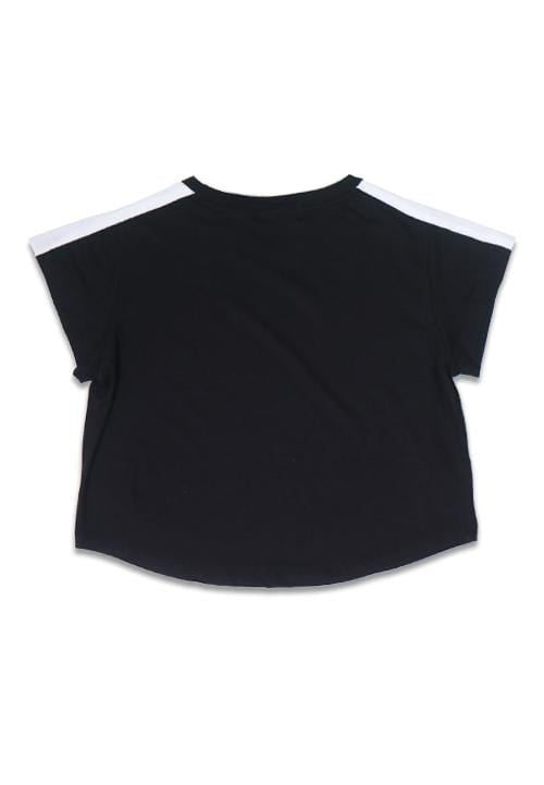 Third Day LTB36F Crop White List Simple Does It Blk