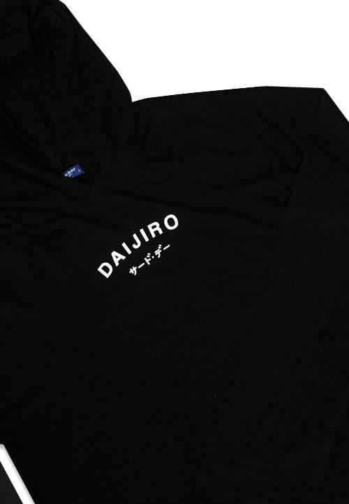 LTB66 crophood daijiro blk Hitam