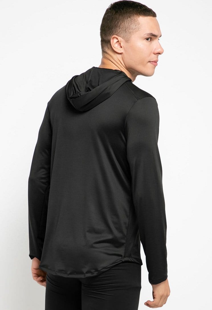 Td Active MS123 HOL sport hoodies olahraga pria black