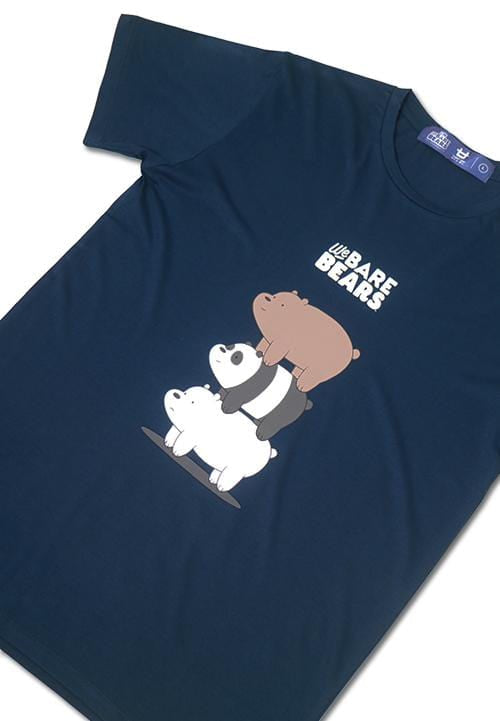 Third Day MTE21F WBB bearstack T-shirt Navy