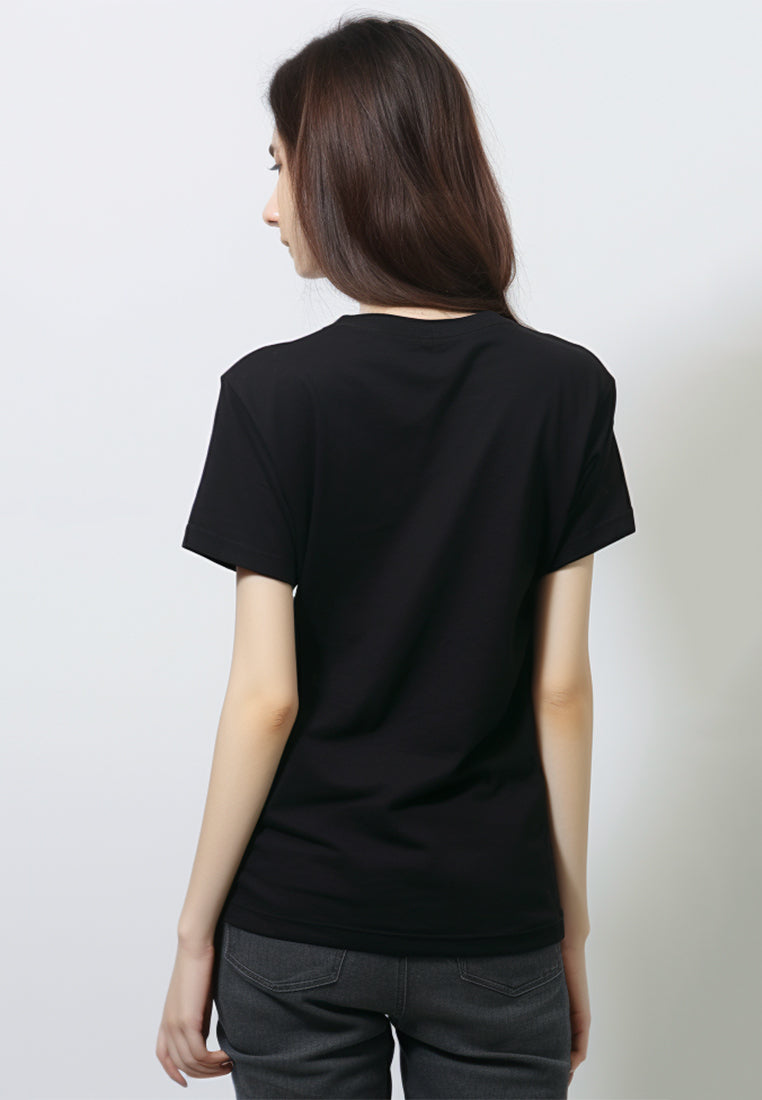 LTF26 kaos t shirt wanita casual slim fit 