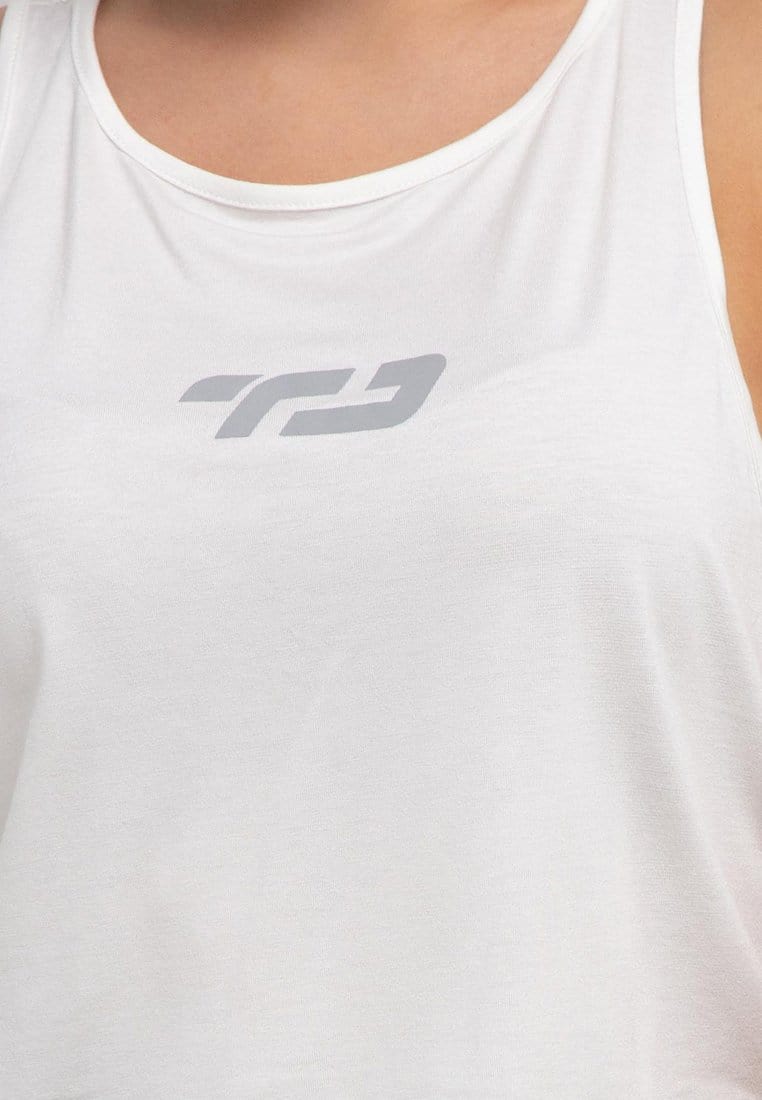 Td Active LS093 UAT Tanktop Yoga Logo TD Putih