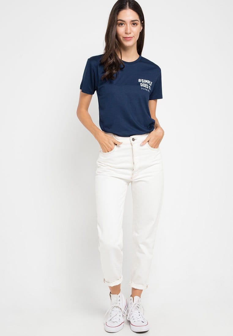 LTB44F KL simpledoesit ktkn T-shirt Navy