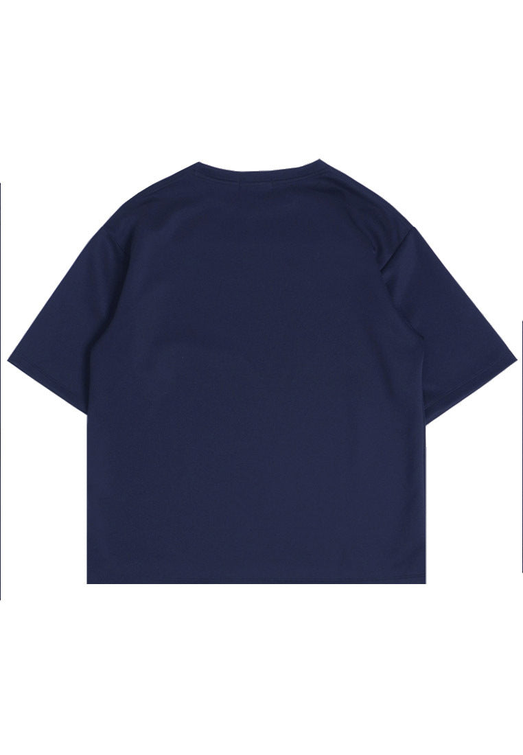 Third Day MTM75 kaos oversize tebal scuba anime komik karakter kartun jepang ishikawa ninja shurikan navy